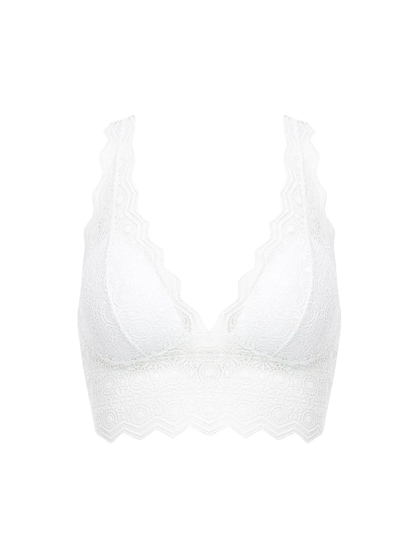 PASSIONATA | Bustier gefüttert (ohne Bügel) "Georgia" (Weiss) | 